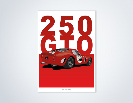 Ferrari 250GTO 3223GT Poster