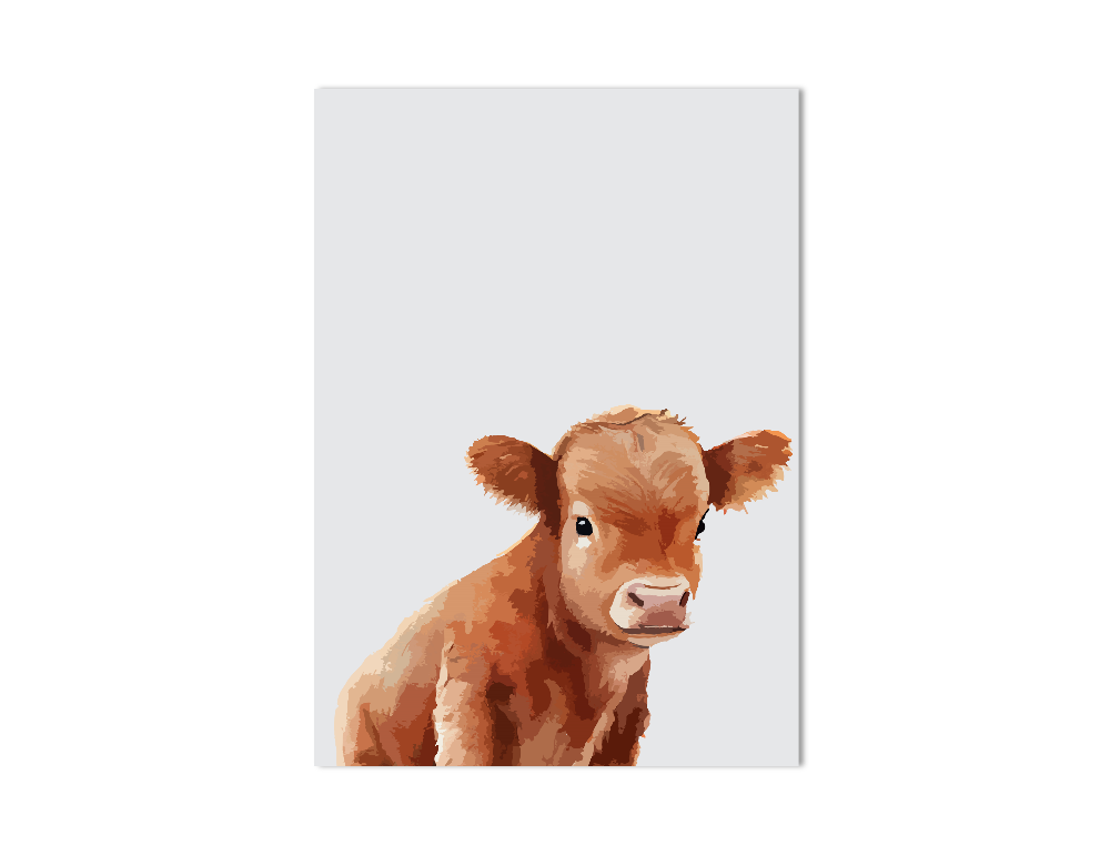 Buffel dierenposter