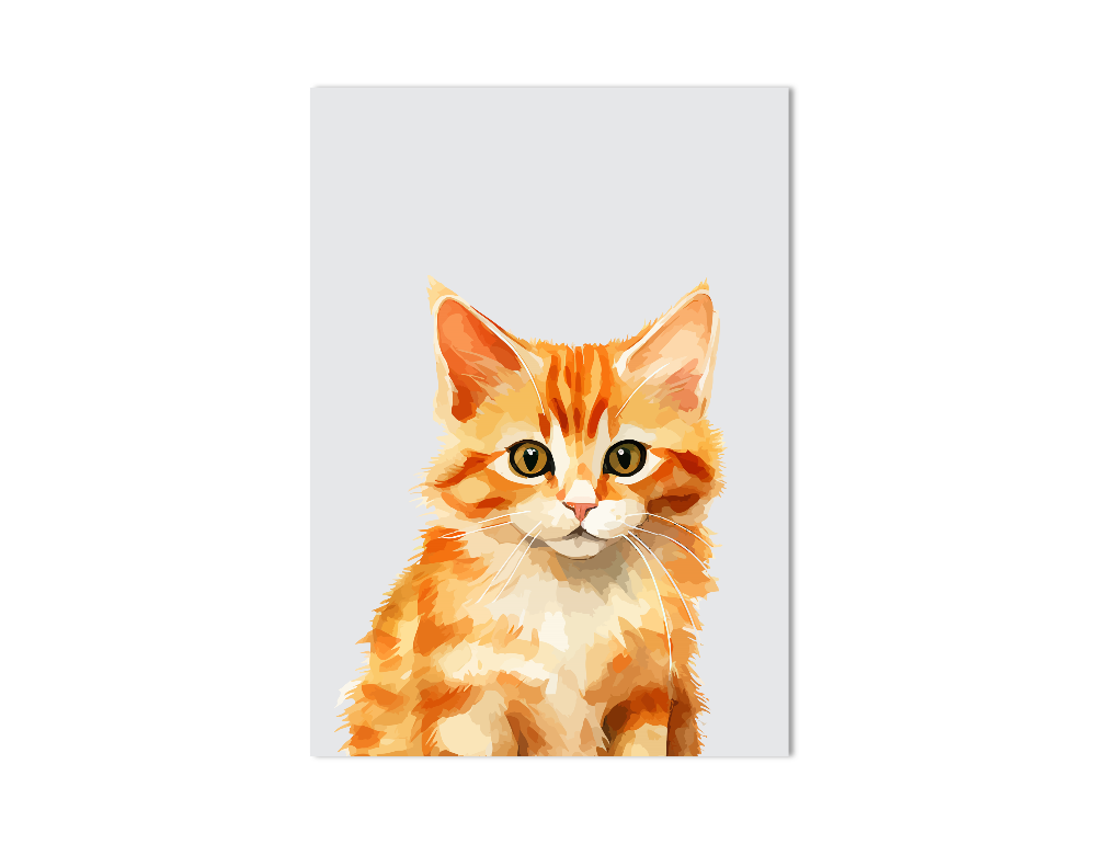 Kitten dierenposter
