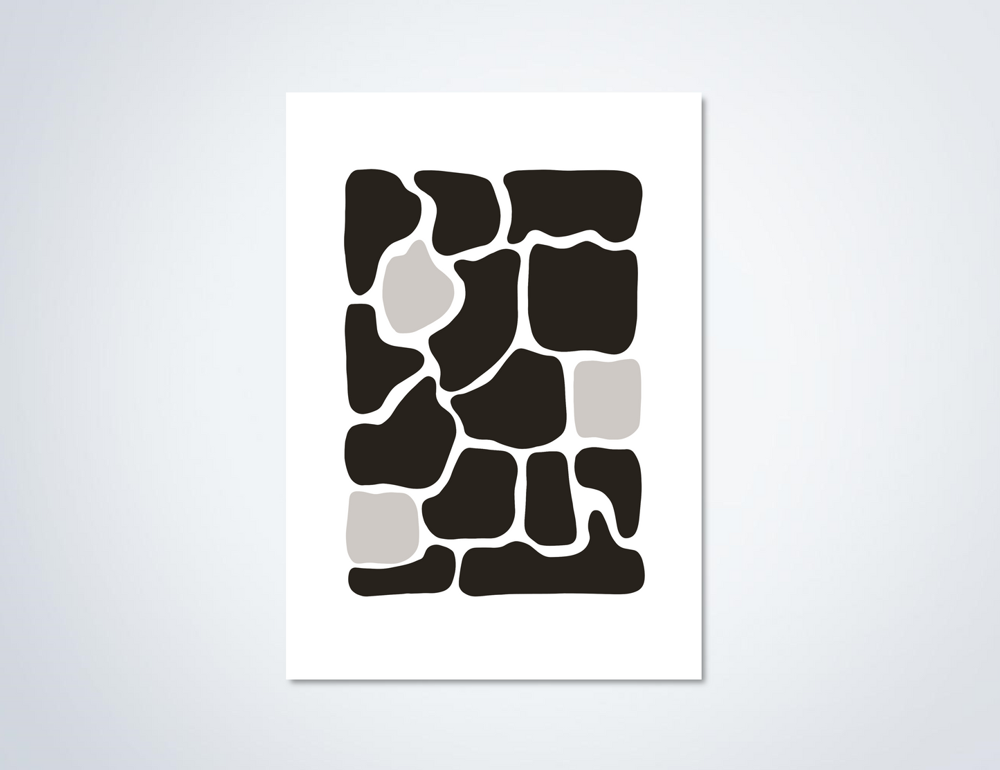 Line Art Tile Poster