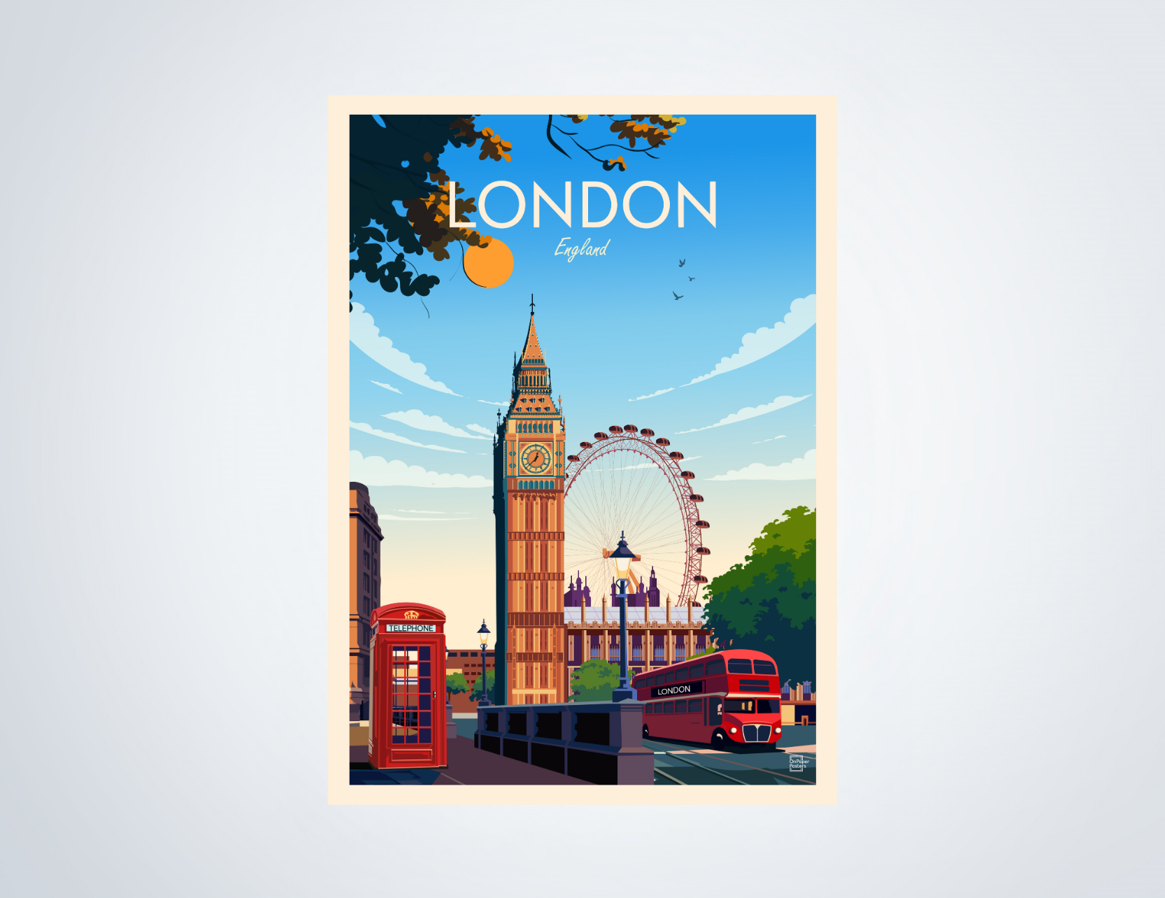Londen Poster