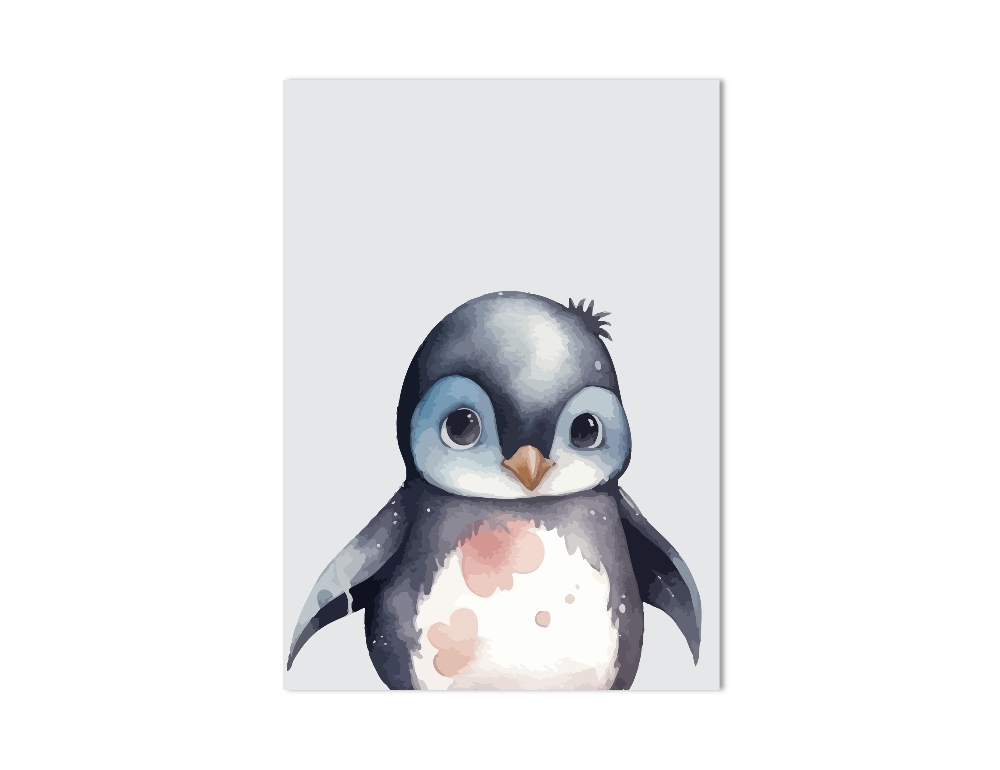 Pinguin dierenposter