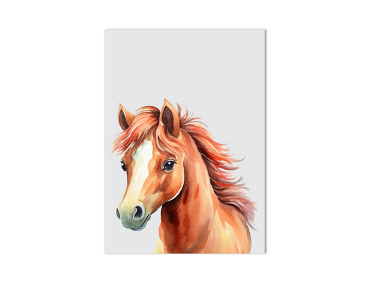 Pony dierenposter