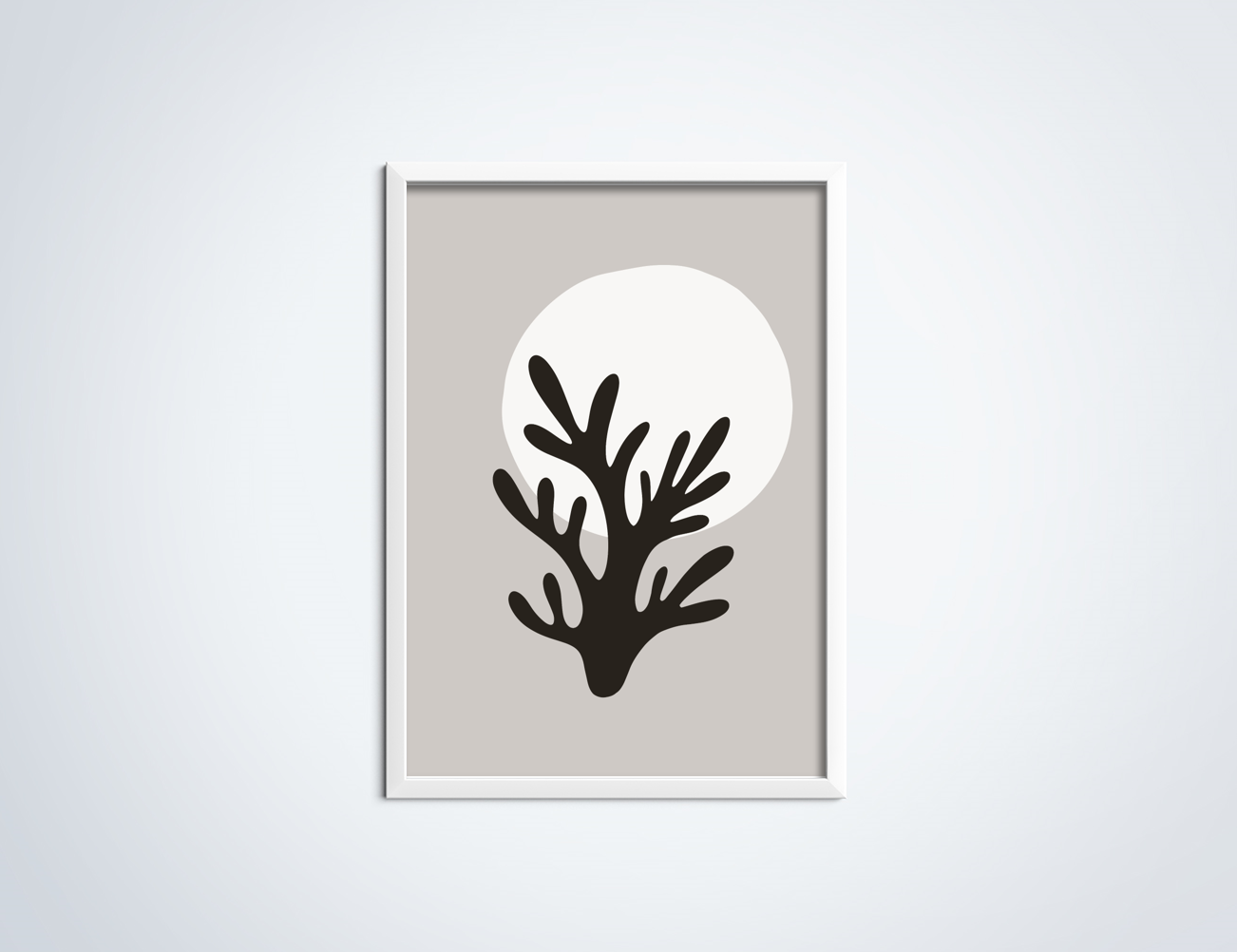 Line Art Suncoral poster