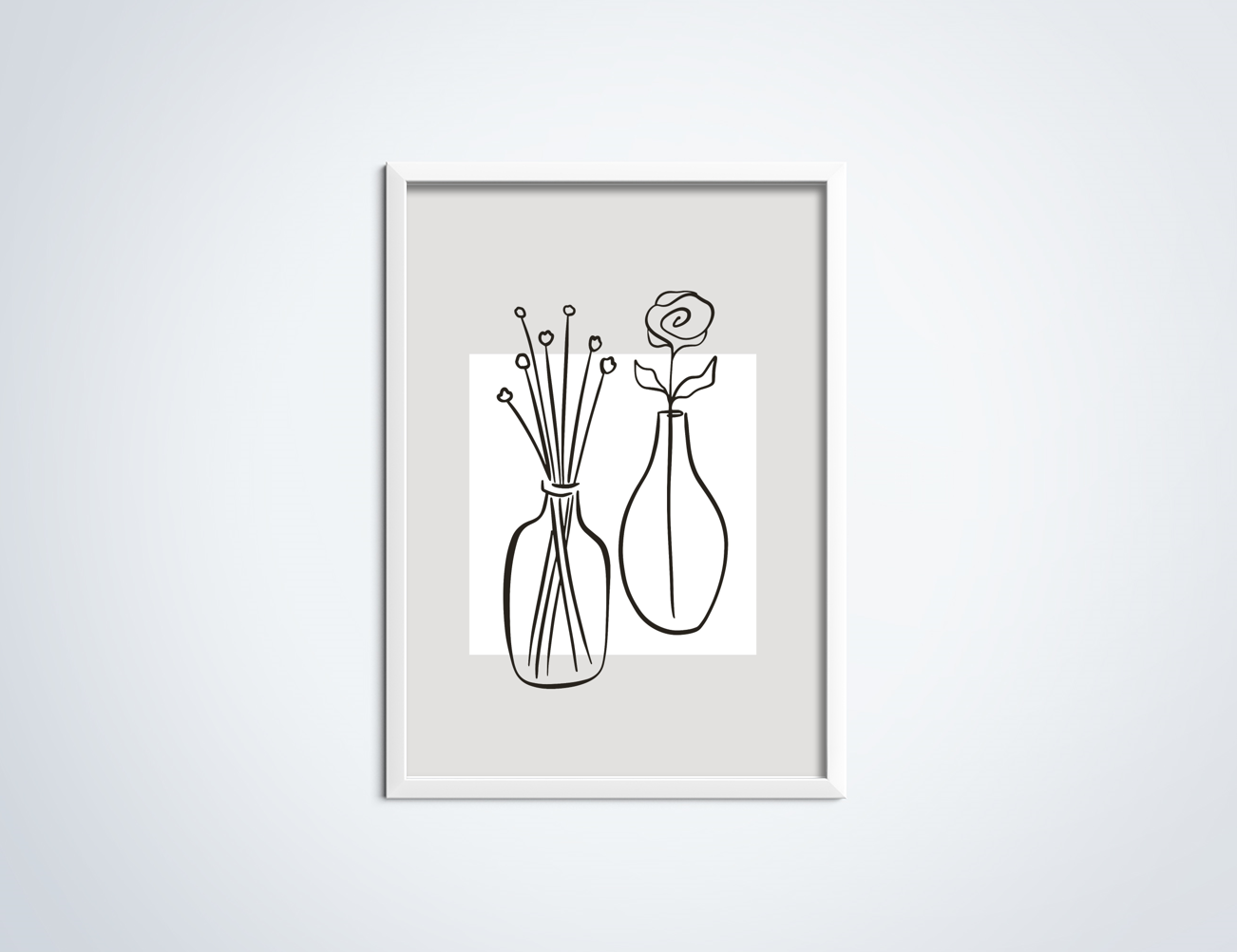 Line Art Cosy poster