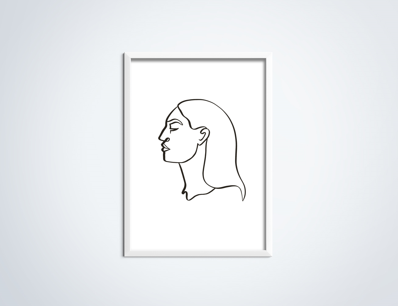 Line Art Thinking poster