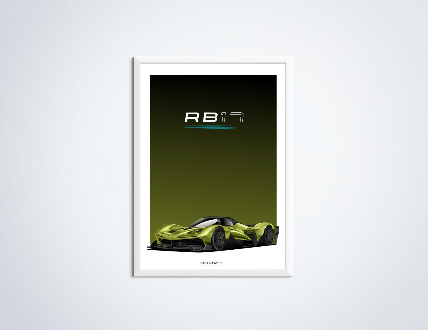 Red Bull Racing RB17 Poster
