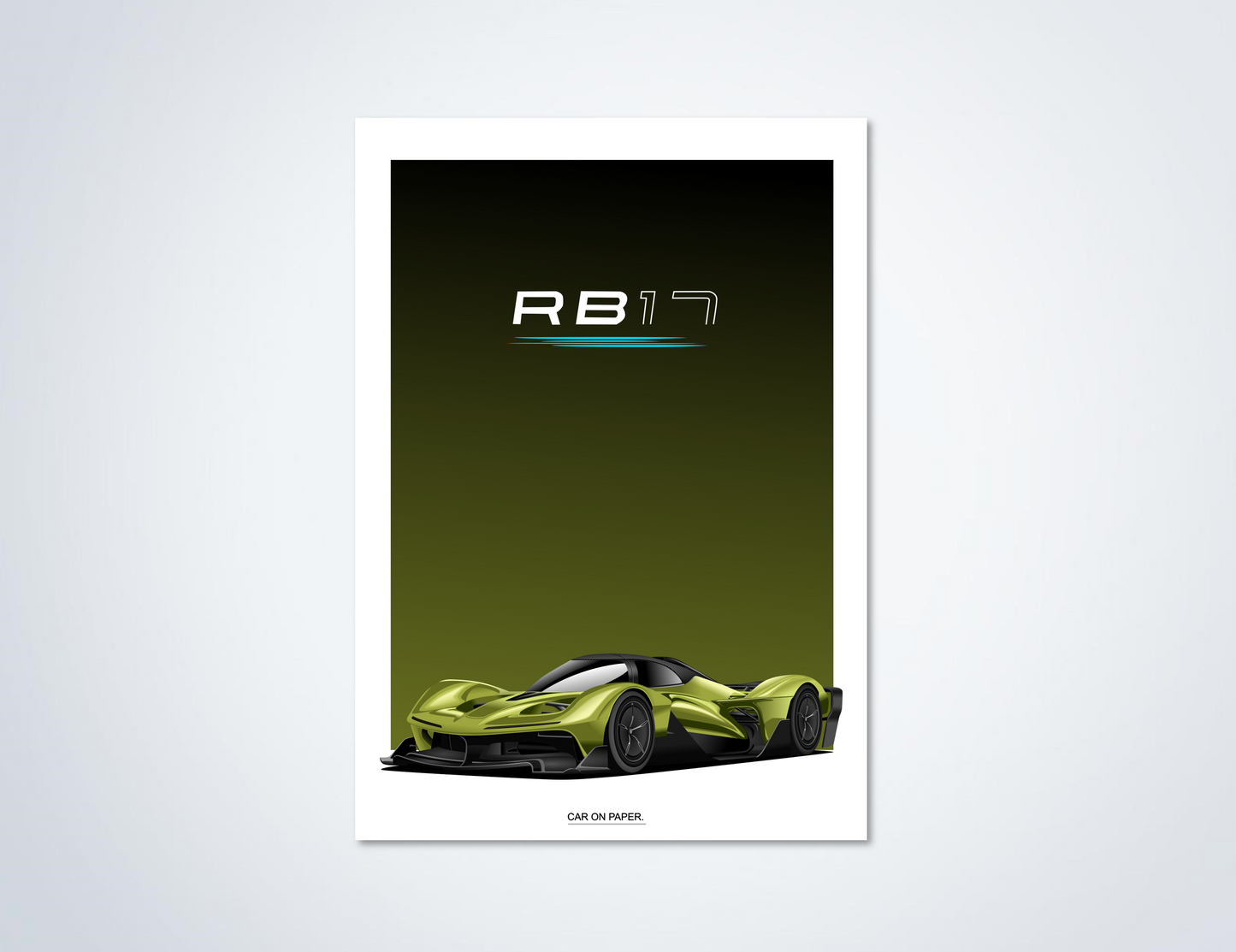 Red Bull Racing RB17 Poster