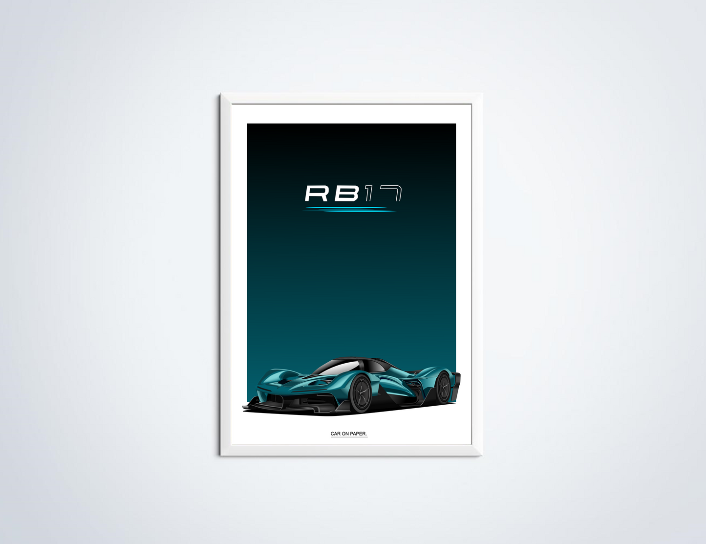 Red Bull Racing RB17 Poster