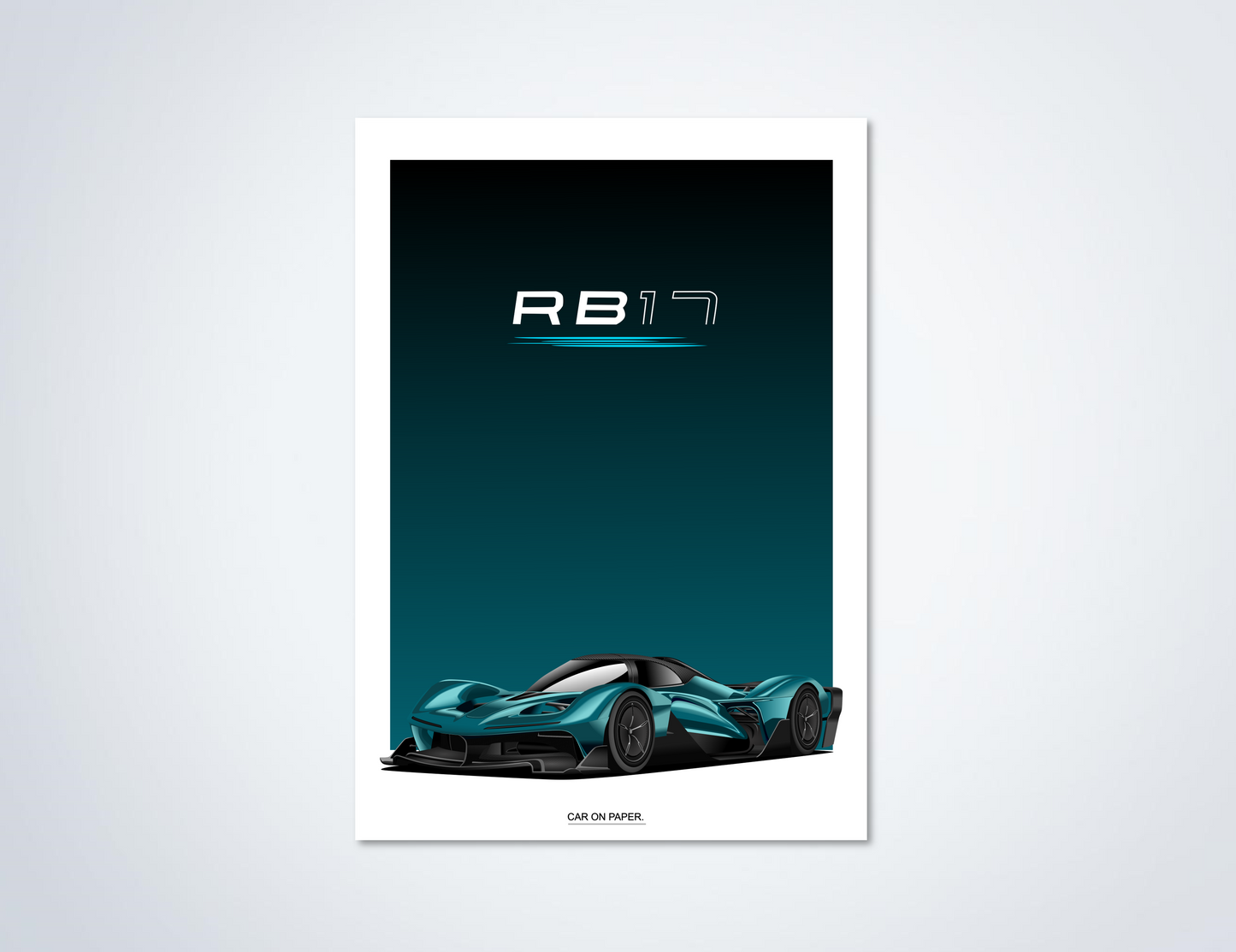 Red Bull Racing RB17 Poster