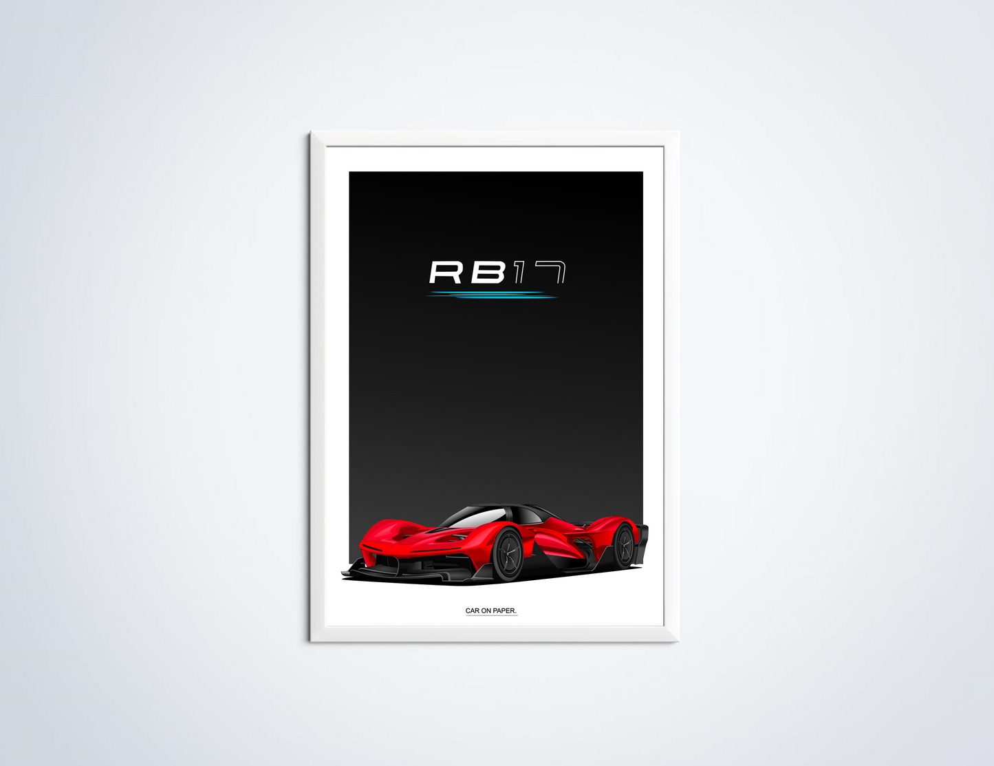 Red Bull Racing RB17 Poster