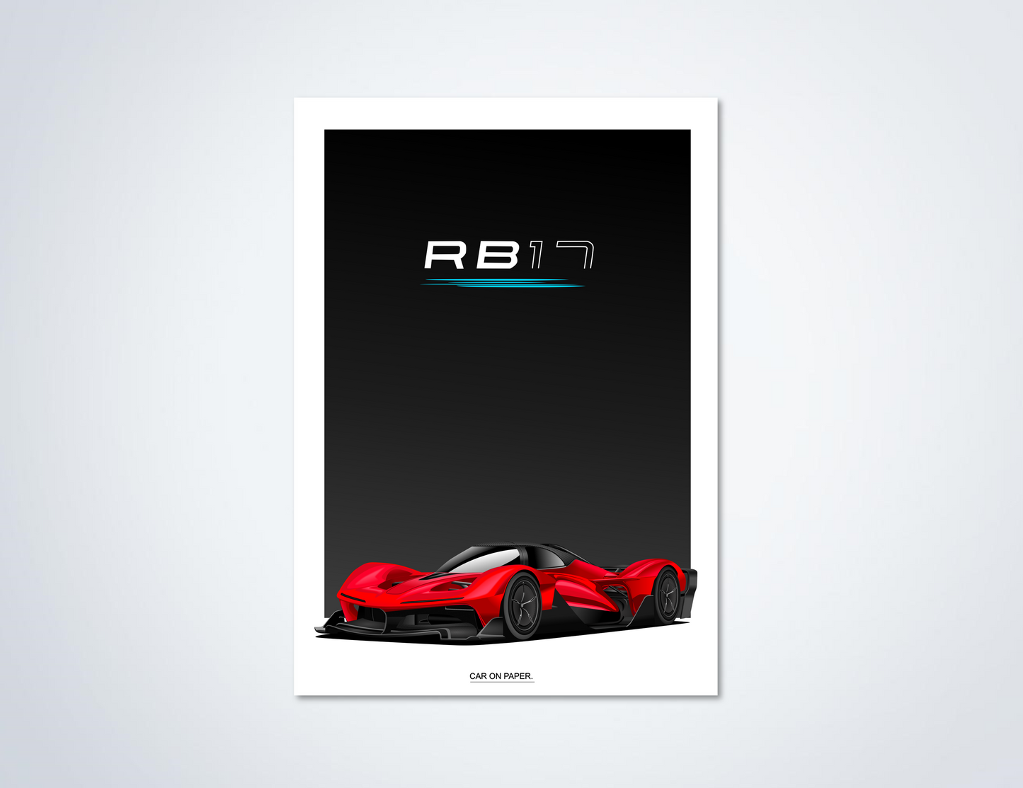 Red Bull Racing RB17 Poster