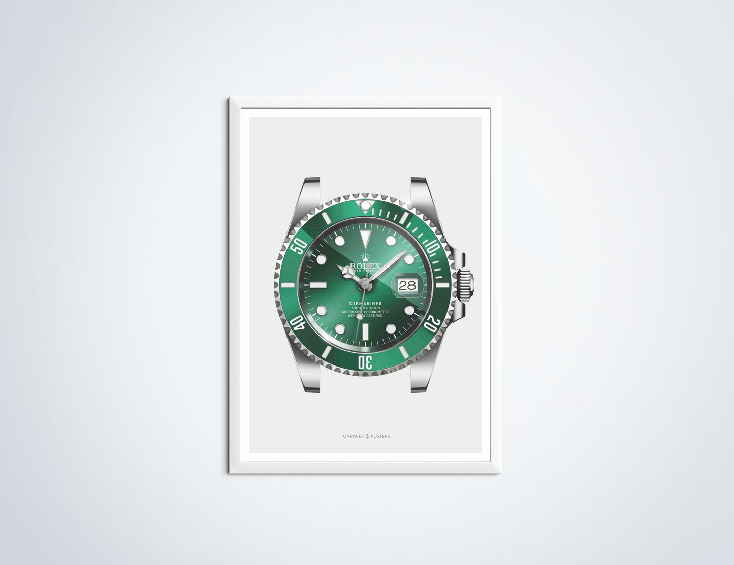 Rolex Submariner Hulk Poster