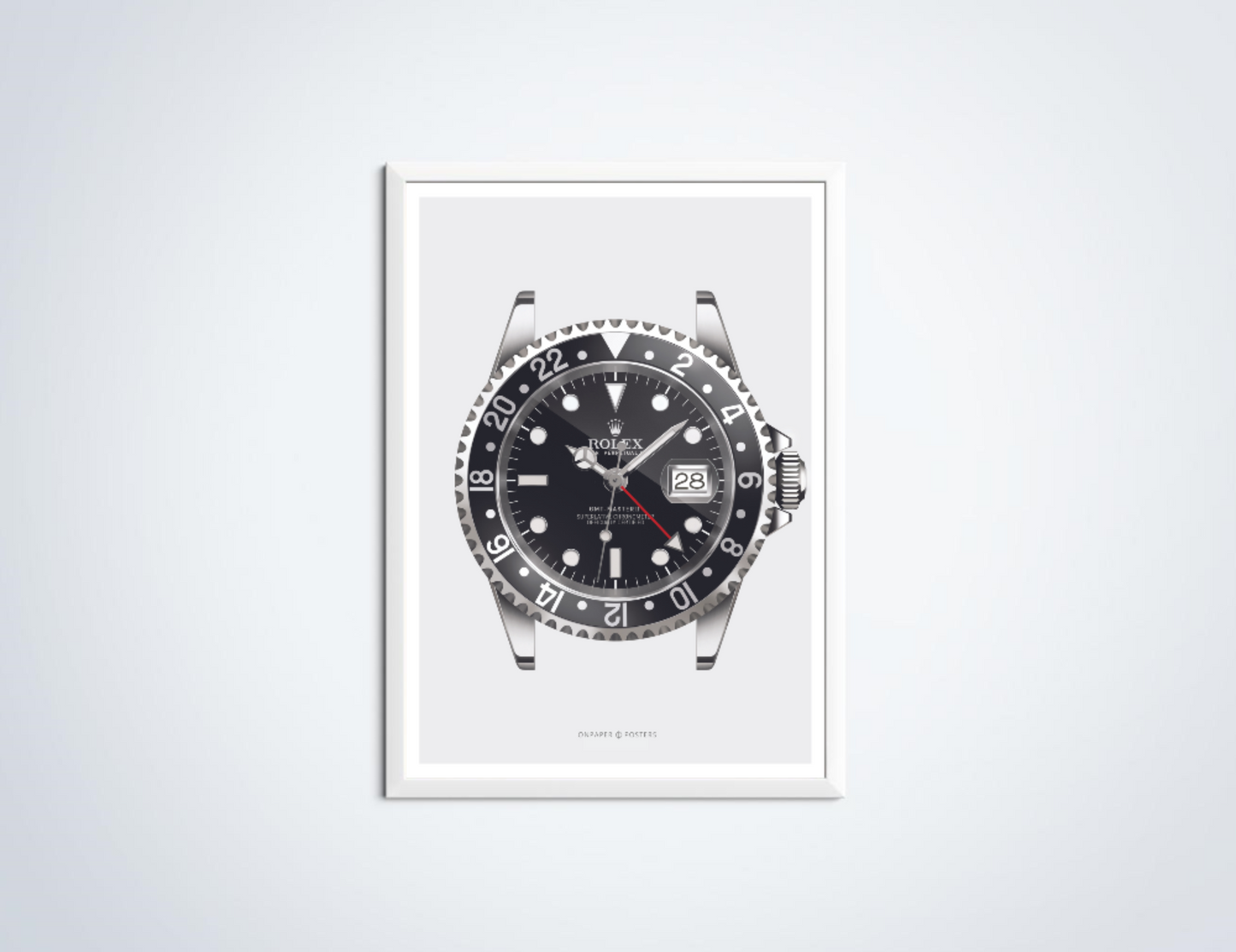 Horloge poster GMT Master II in lijst