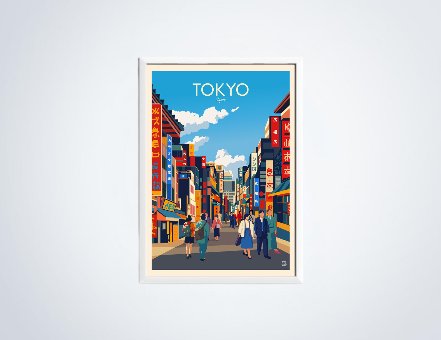 Tokyo Poster in Lijst