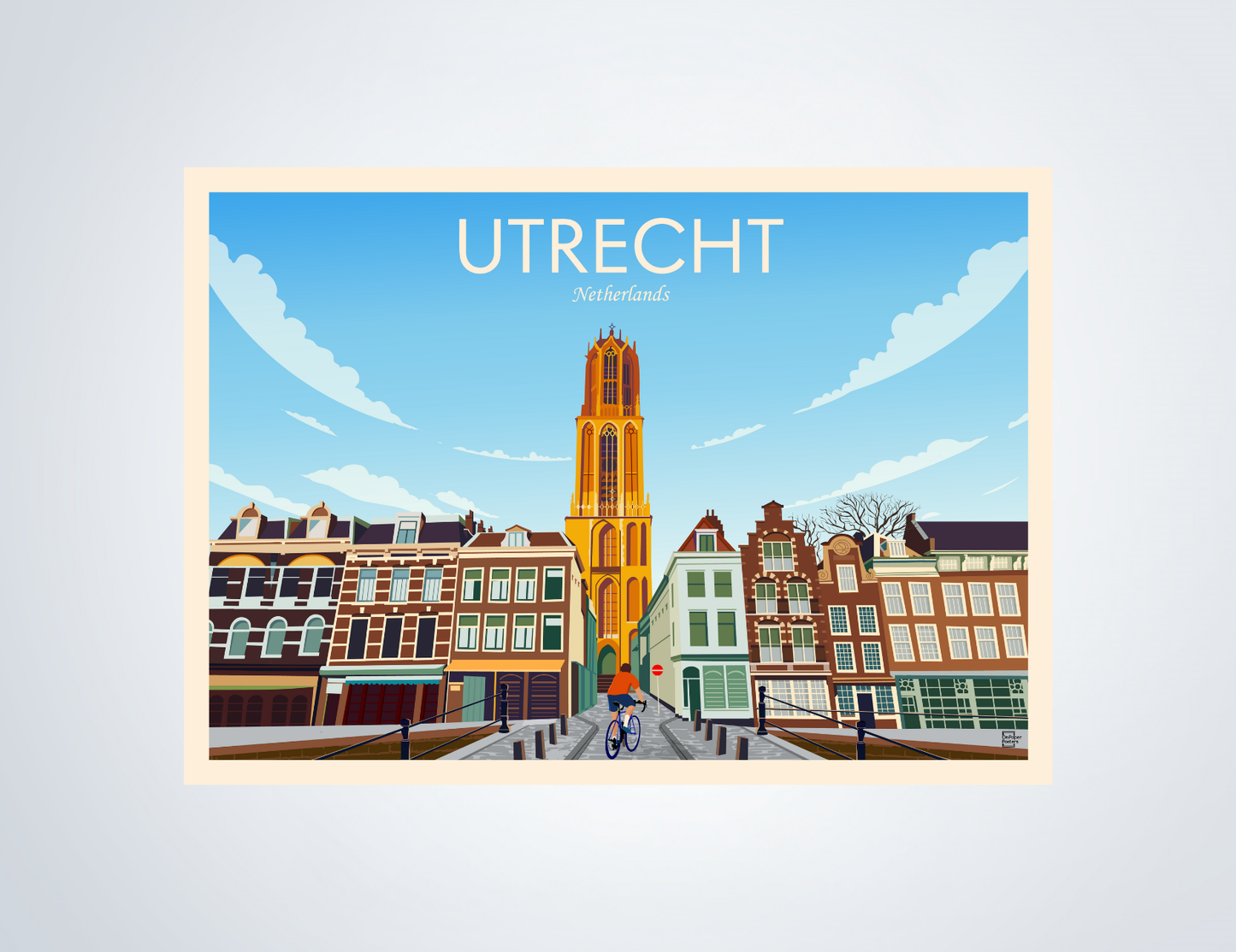 Utrecht Poster Verticaal